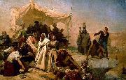 Leon Cogniet The 1798 Egyptian Expedition Under the Command of Bonaparte painting